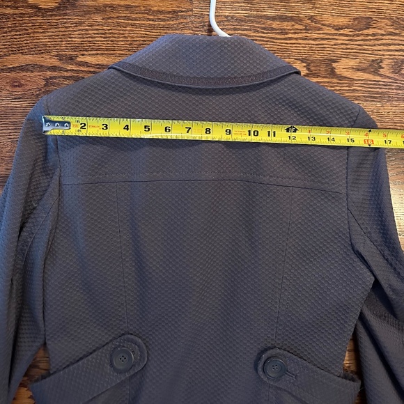 Boden muted purple textured button down blazer - 8 US/ 12 UK - Picture 9 of 10